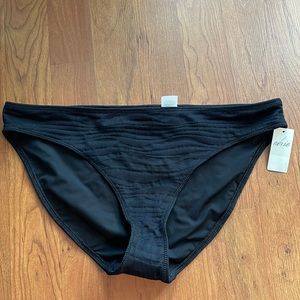 NWT Aerie Black Bikini Bottoms